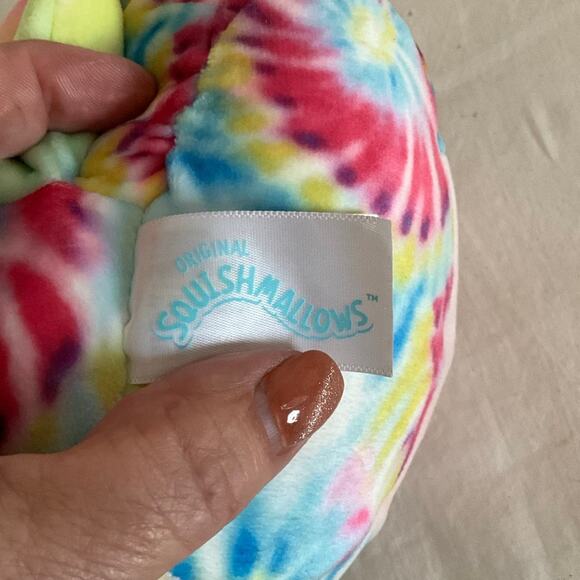 KellyToy Squishmallow 6" Talisa the Caticorn Unicorn Tie Dyed Stuffed Plush Toy - Picture 3 of 6